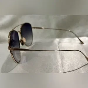 Tom Ford Aviator Milla Gold/Gradient Grey Titanium Tom Ford | Accessories | Tom Ford Aviator Milla Goldgradient  main image 3
